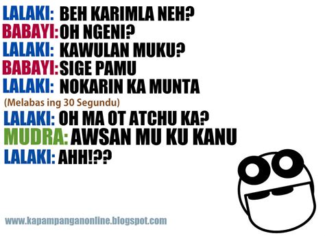 KAPAMPANGAN 101 (FUNNY PHRASES) .